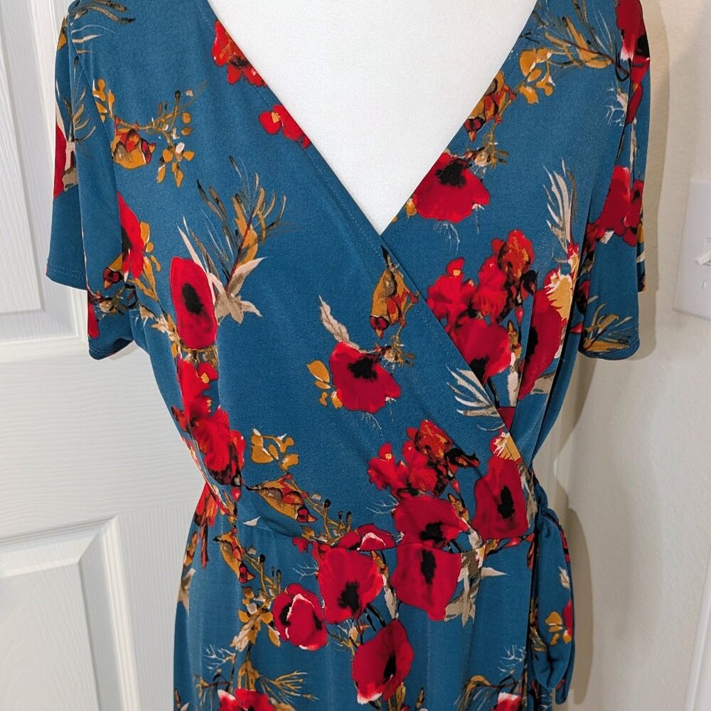 Kaileigh Floral Wrap Dress